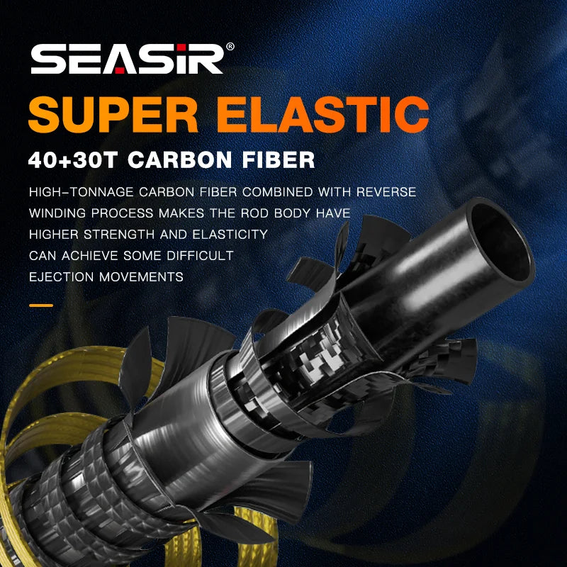 SeaSir Carbon Fiber Lure Fishing Rod