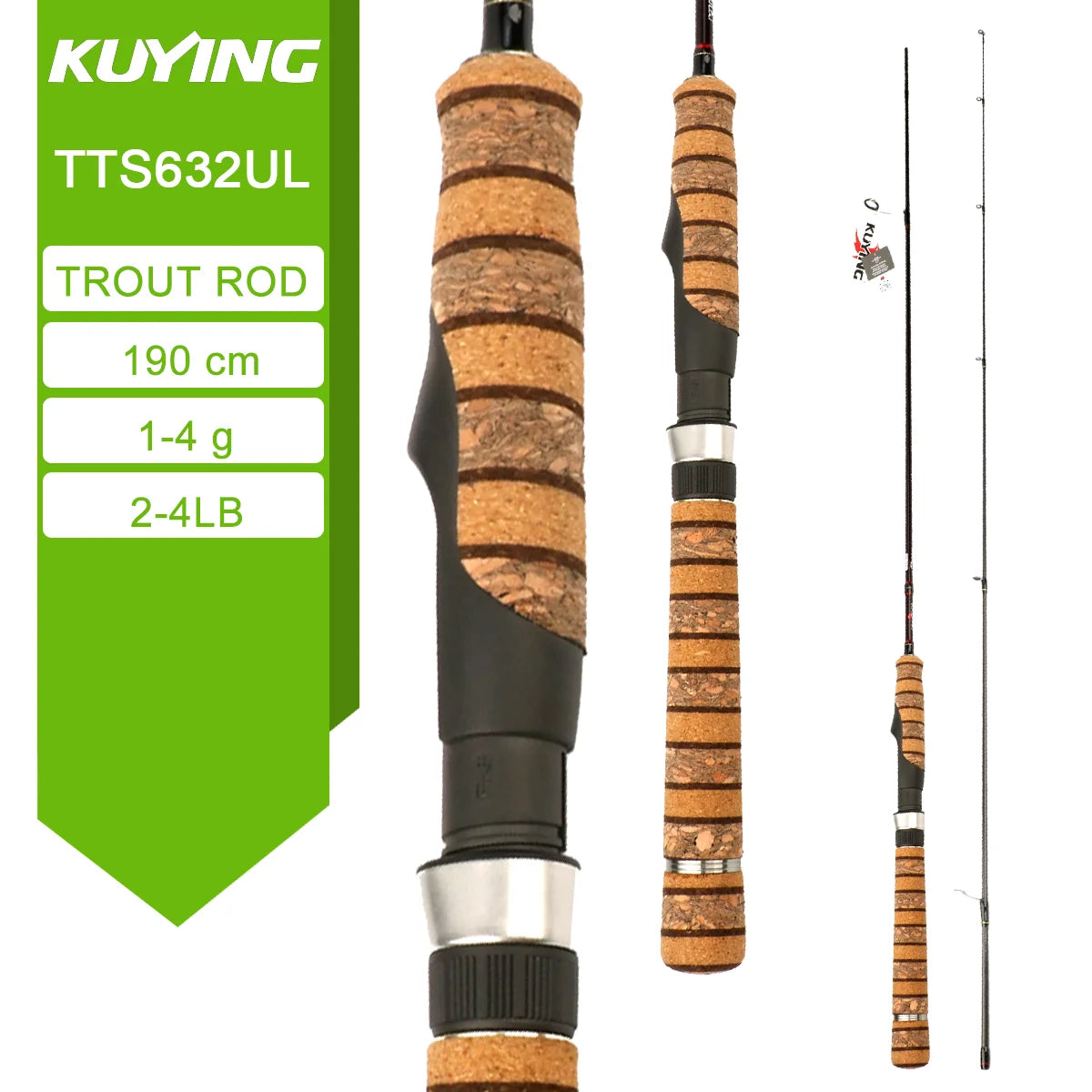 Kuying Teton Carbon Fishing Lure Rod