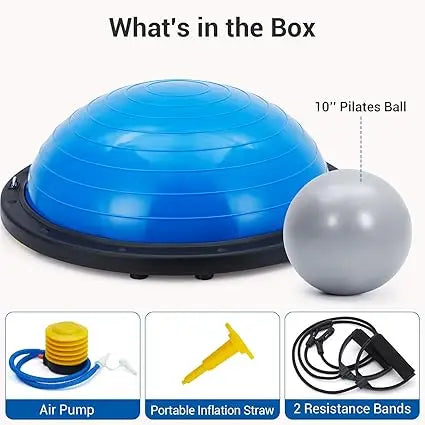 Half Balance Ball Trainer for Yoga Pilates Fitness