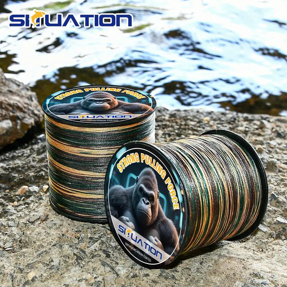 Braided PE Fishing Line With High Visibility