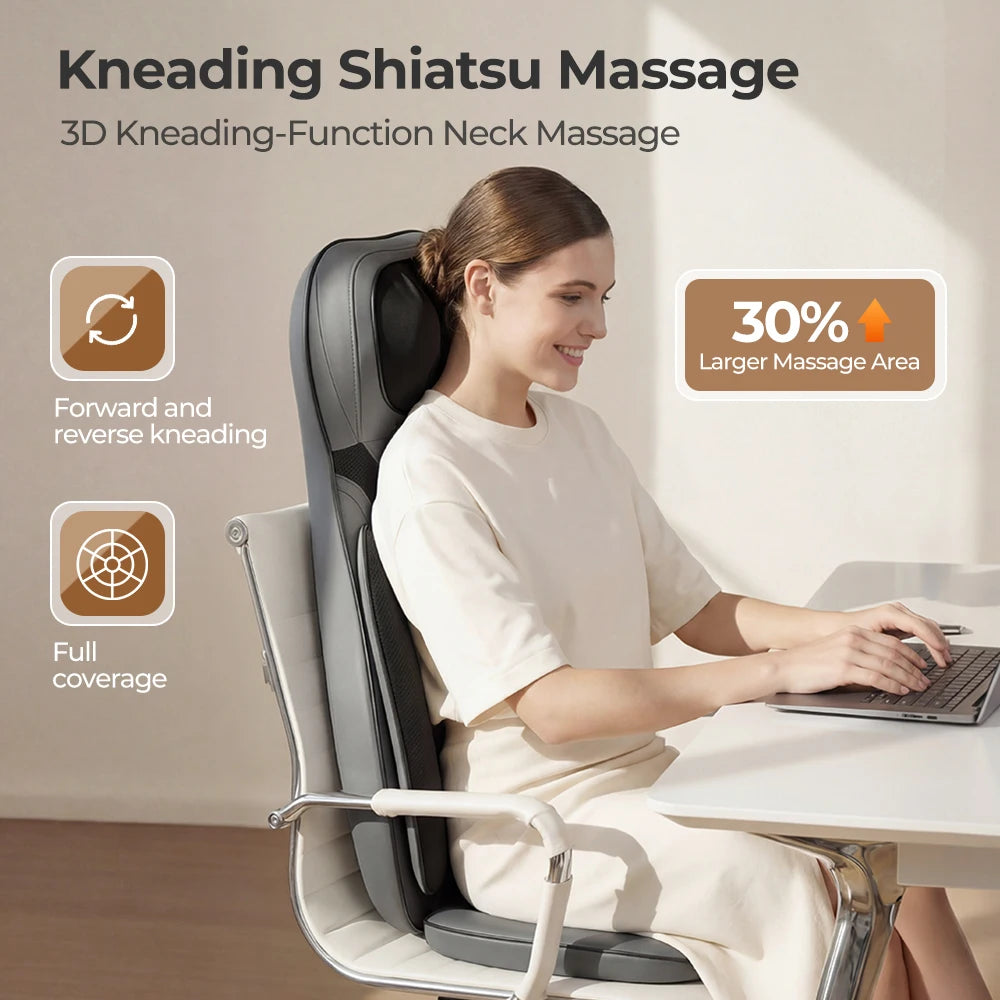 Homemassa Shiatsu Neck Back Massager With Heat