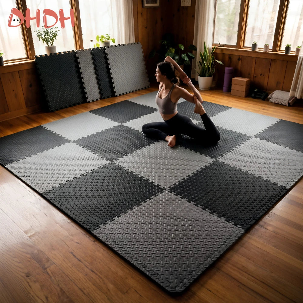 DHDH Interlocking Anti-Slip Gym Floor Mat