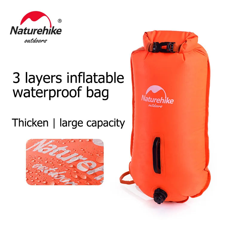 Naturehike Inflatable Dry Bag Flotation Belt For Swimming