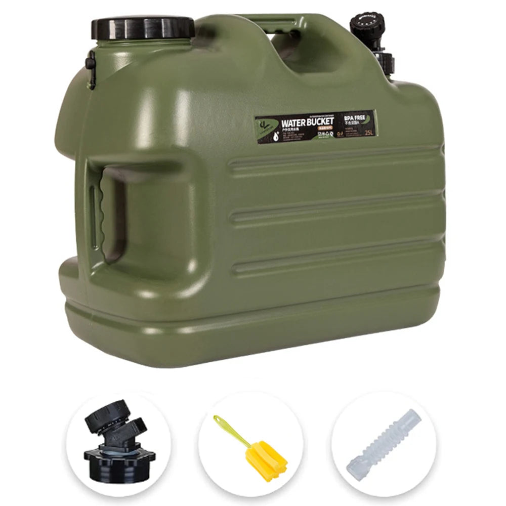 Foldable Camping Water Carrier With Spigot