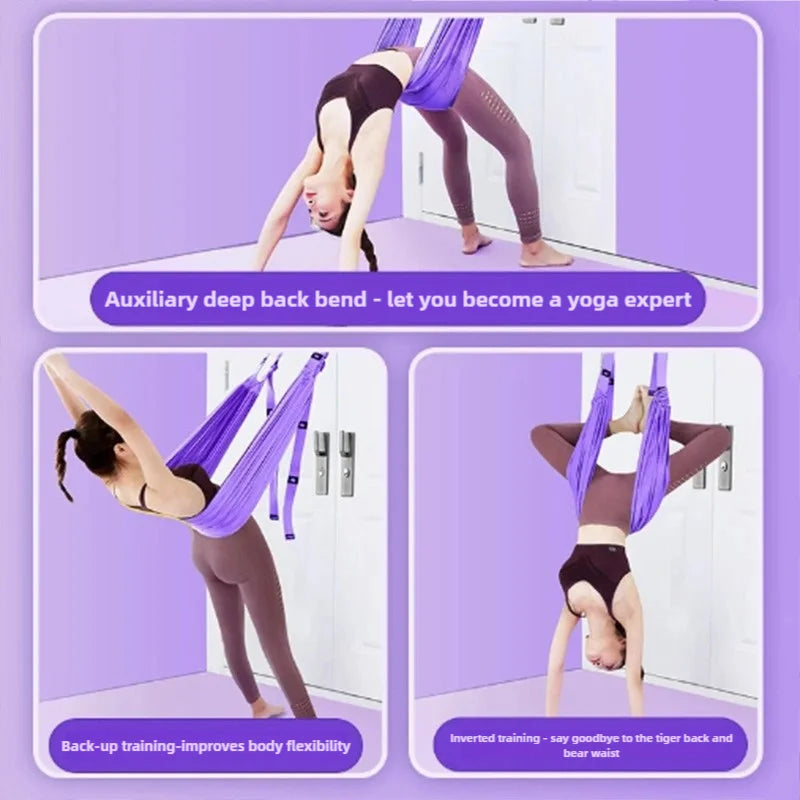 Advanced Aerial Yoga Rope for Home Fitness
