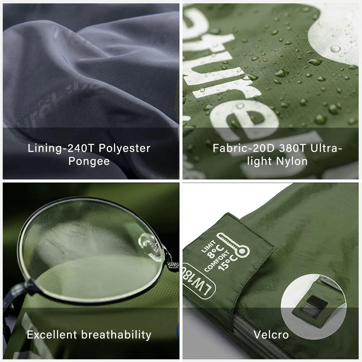 Naturehike Ultralight Sleeping Bag LW180 Envelope