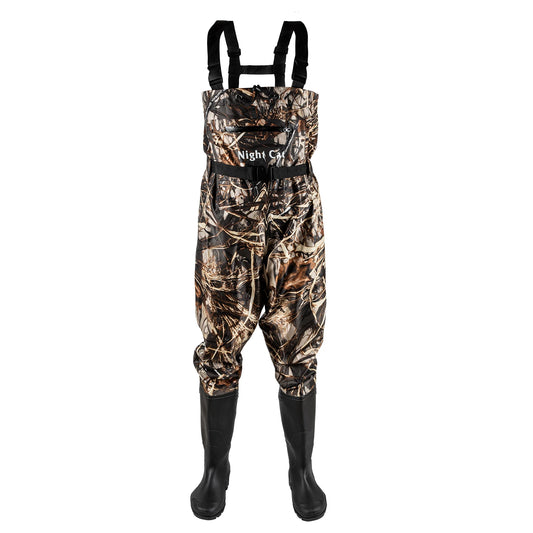Night Cat Waterproof Chest Waders With Bootfoot Belt