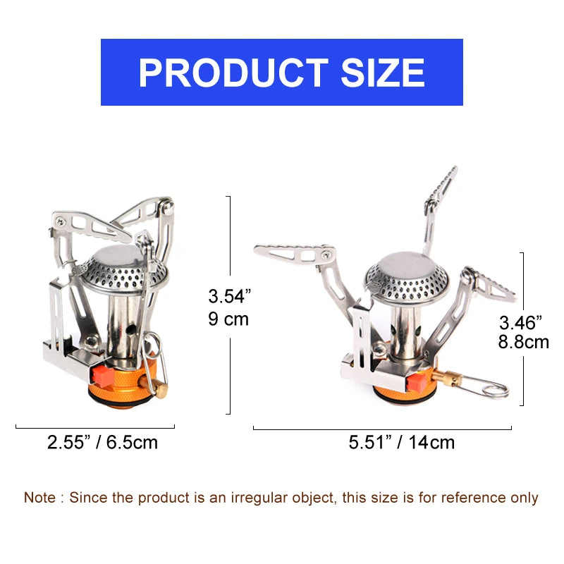 Widesea Outdoor Camping Cookware Set Portable Aluminum Pot