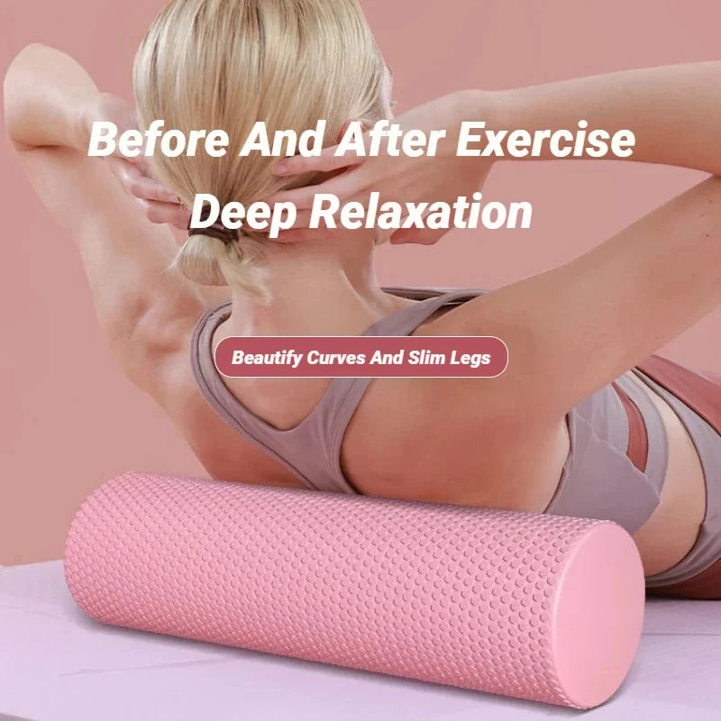 Hexagonal EVA Foam Yoga Roller For Pilates Fitness Massage