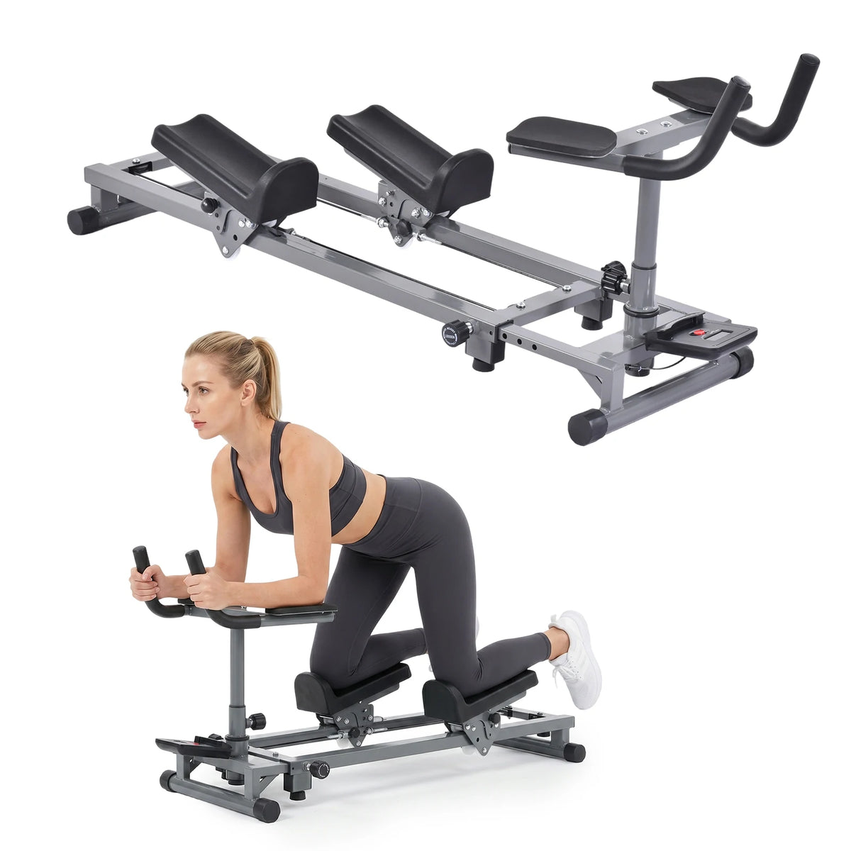 Adjustable Back Stretcher and Crawling Trainer