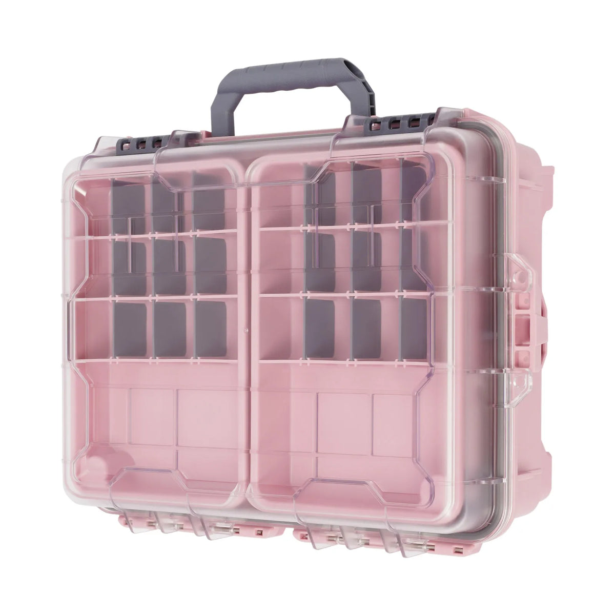 Fishing Tackle Box Multi Layer Organizer Removable Slots