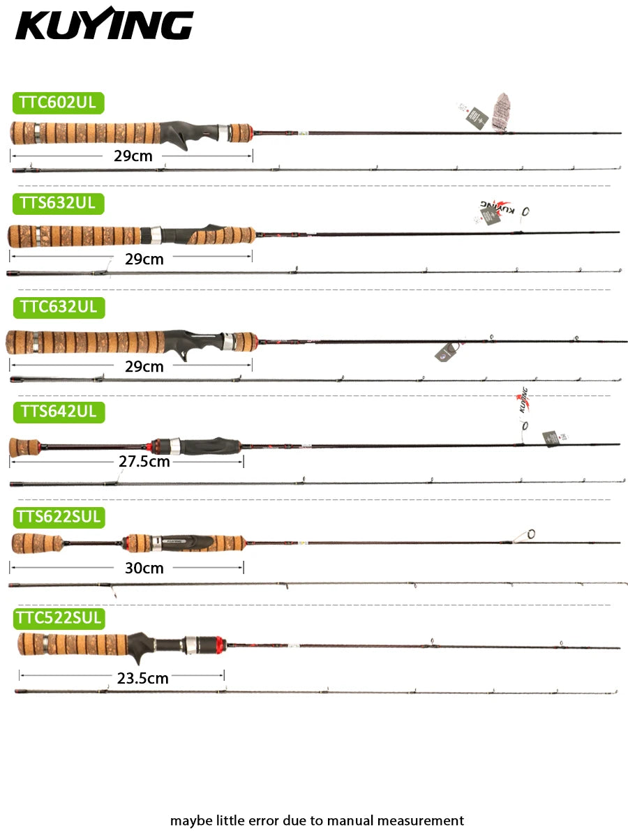 Kuying Teton Carbon Fishing Lure Rod