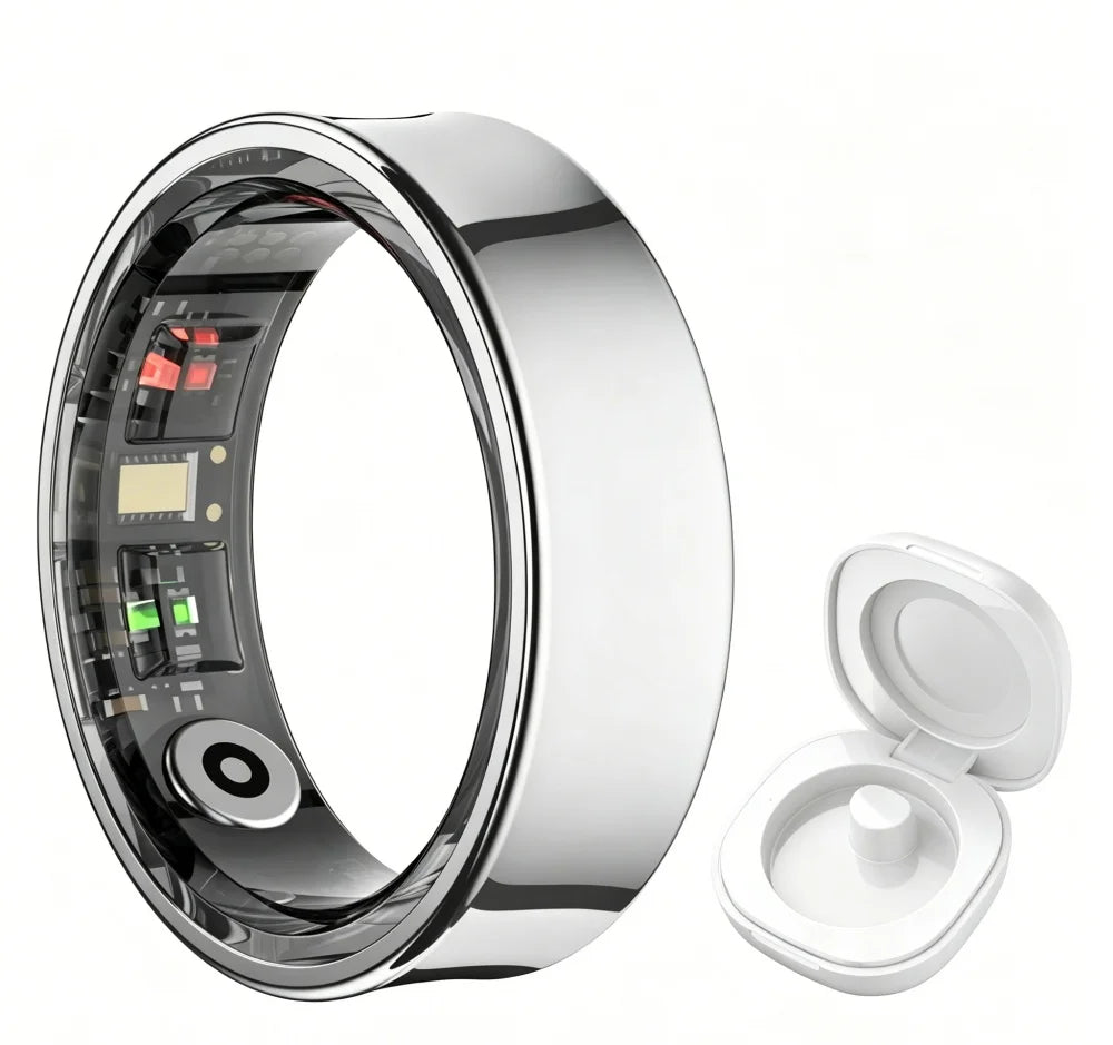R09 Smart Ring Health Monitor 5ATM Waterproof