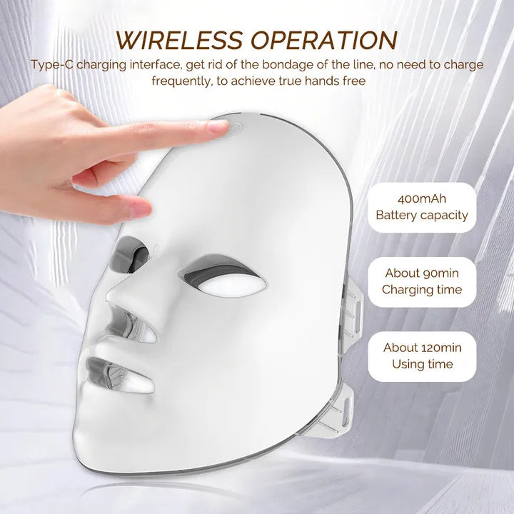 Foreverlily LED Face Mask For Skin Rejuvenation