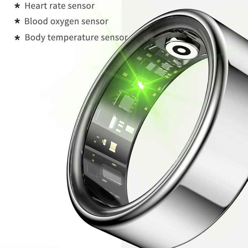 R09 Smart Ring Health Monitor 5ATM Waterproof