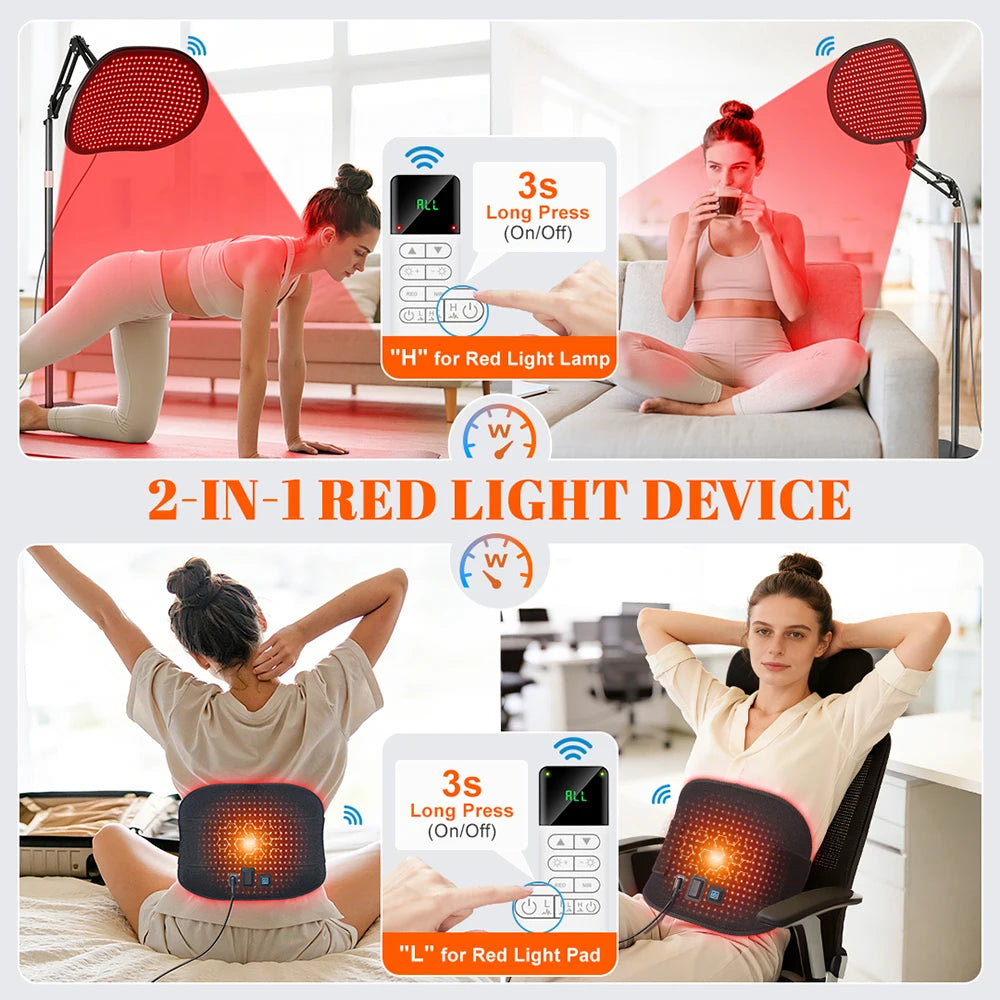 Astarexin Red Light Therapy Panel 660nm 850nm