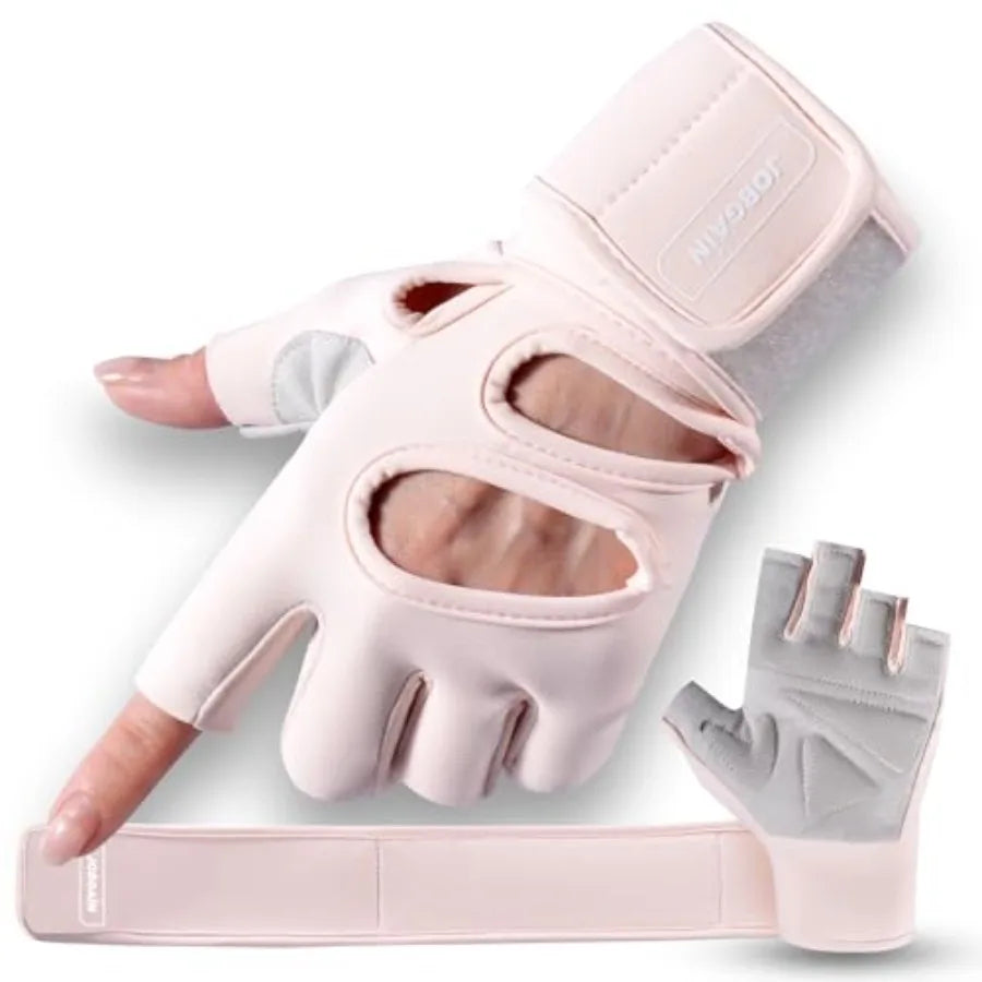 Padded Palm Workout Gloves With Wrist Support