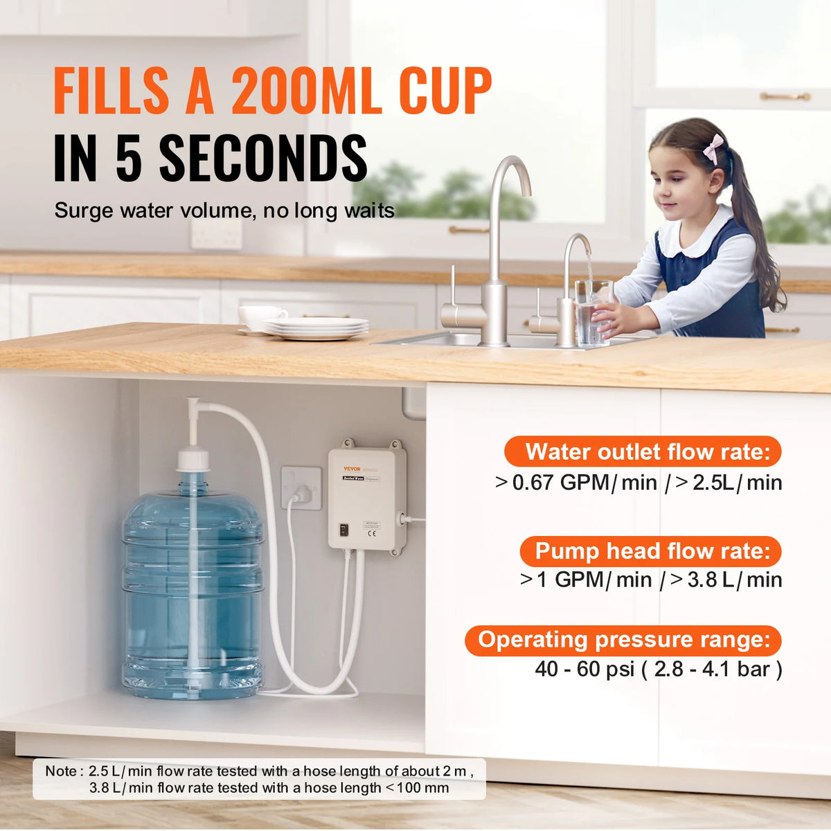 SucceBuy Automatic Bottled Water Pump System
