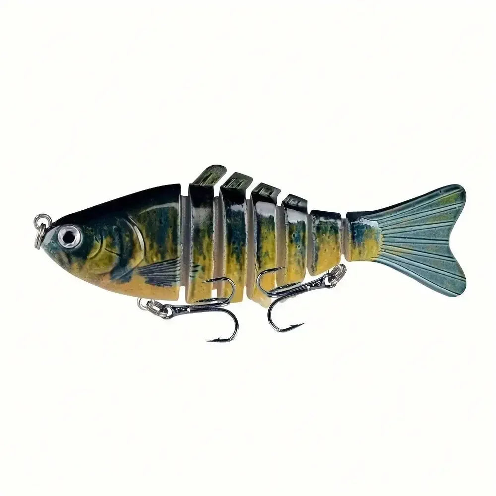 Five-Piece Multi Jointed Swimbait Lure Set