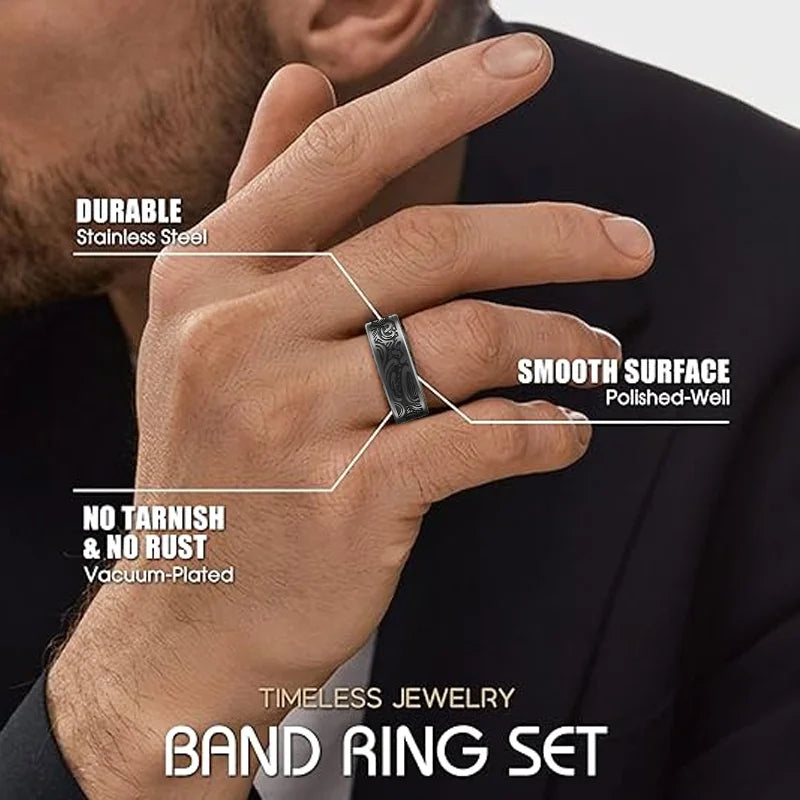Smart Ring Fitness Tracker Pedometer Sleep Monitor Waterproof