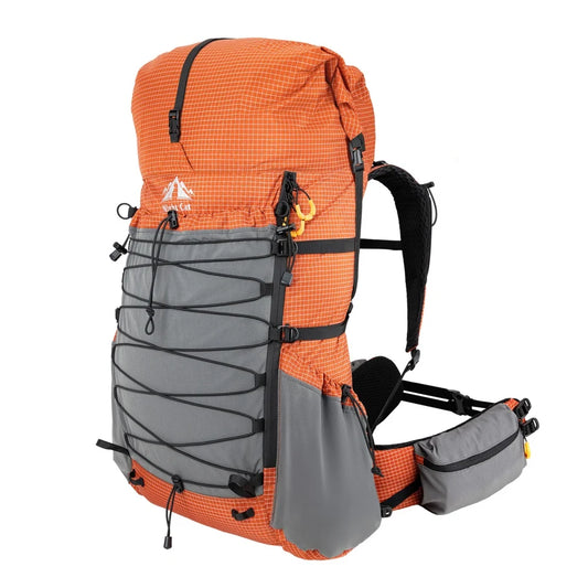 Night Cat Internal Frame Hiking Backpack With Rain Cover