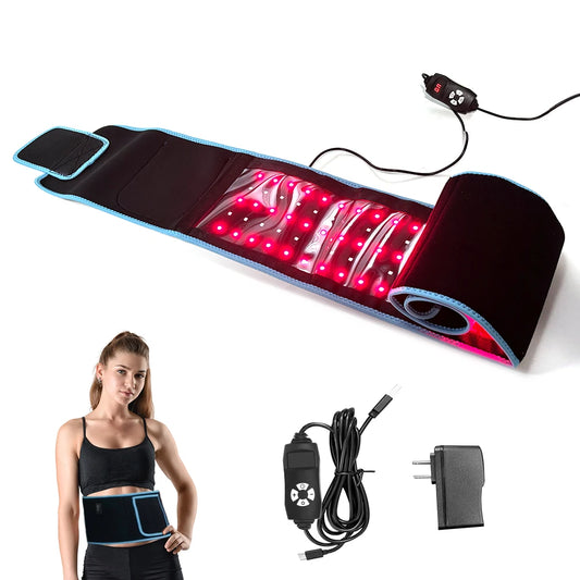 Near Infrared Light Wrap for Body Relaxation and Massage