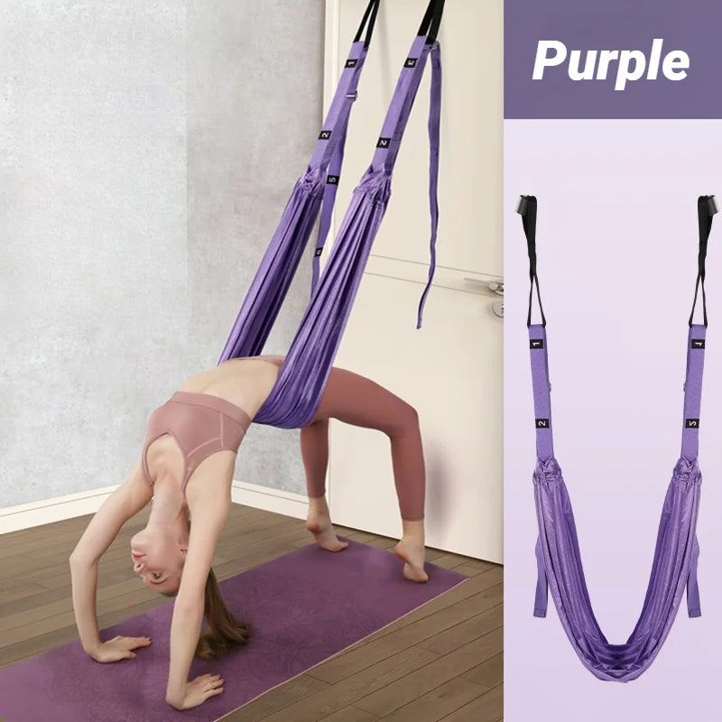 Aerial Yoga Rope Hammock Leg Split Trainer For Stretching