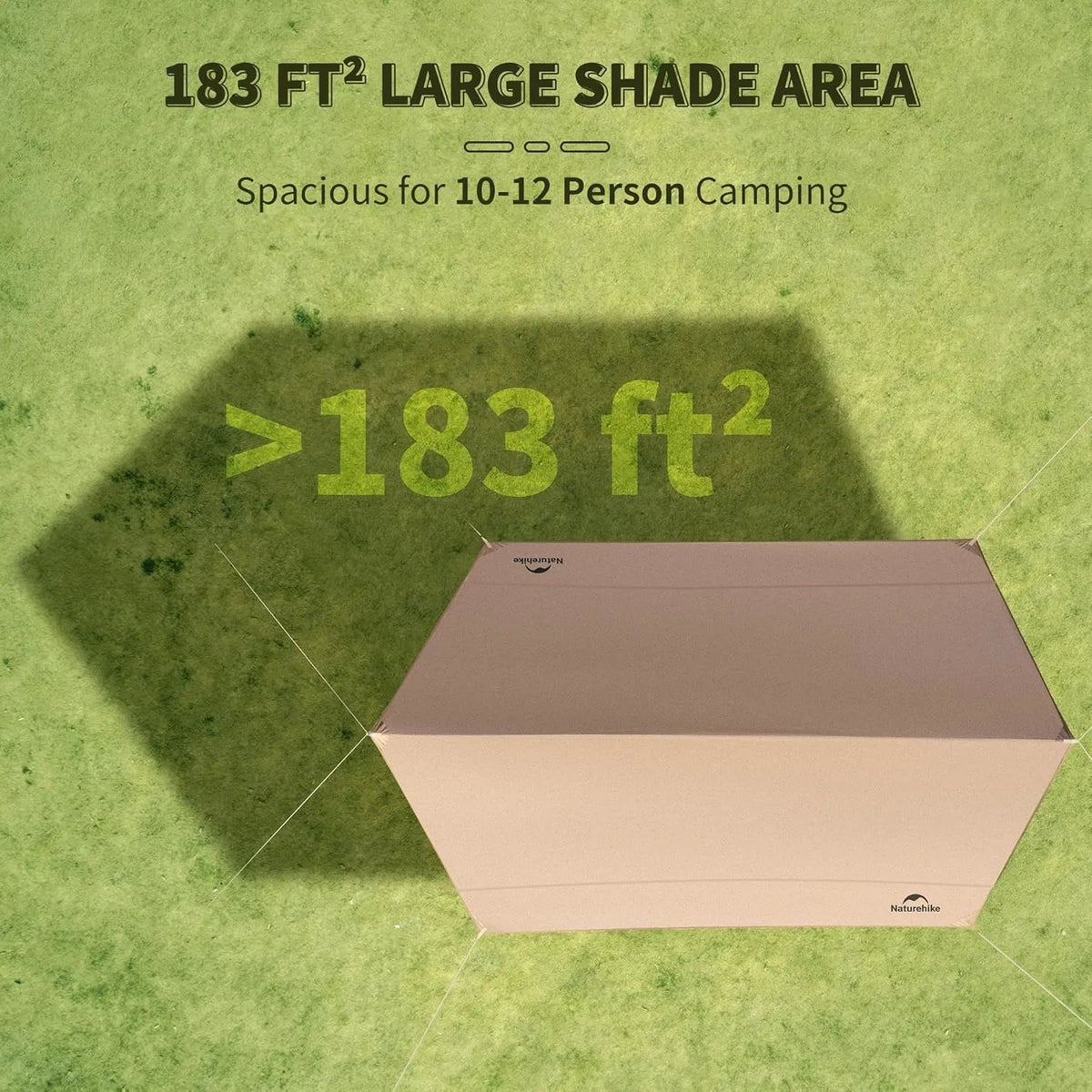 Naturehike Waterproof Outdoor Sun Shelter Canopy