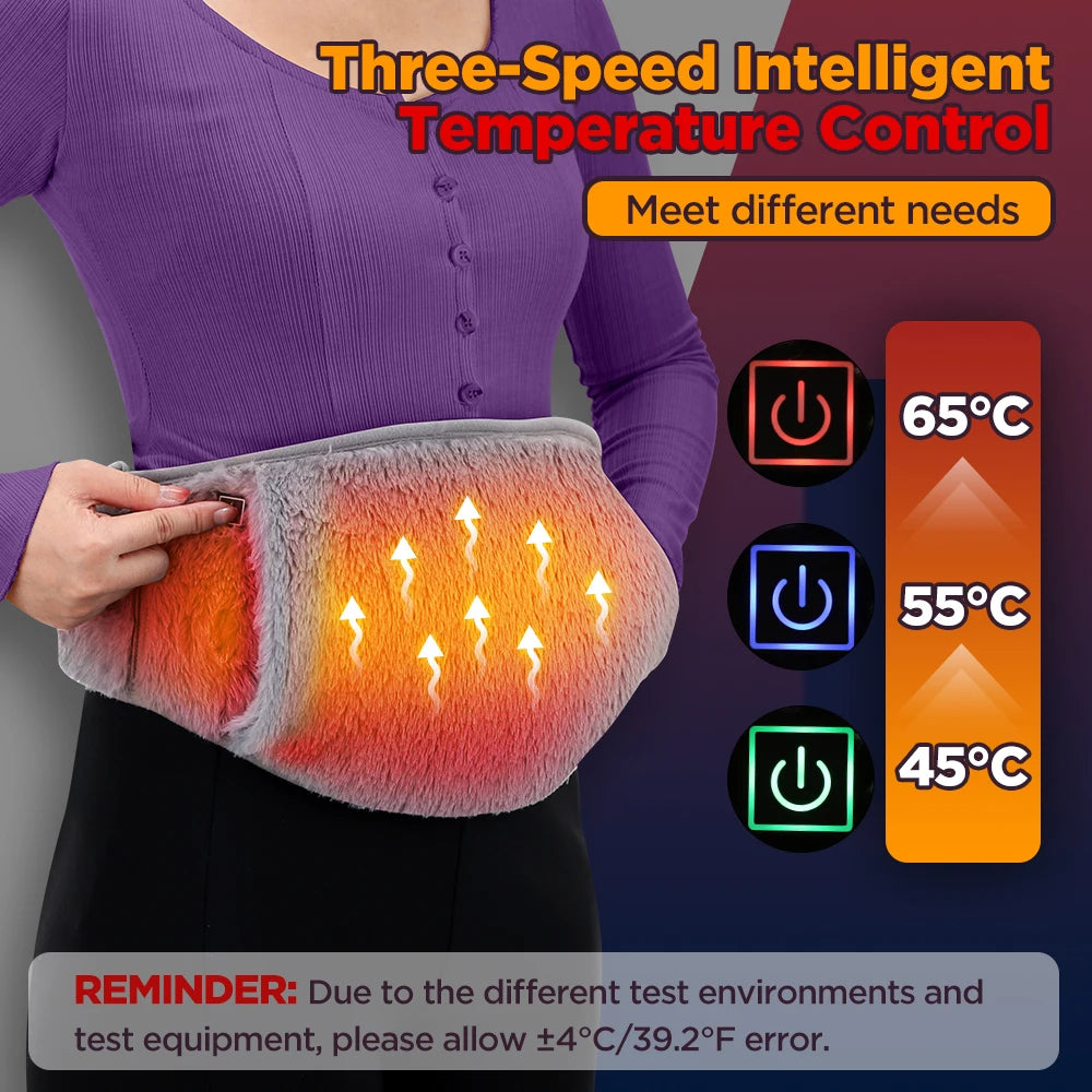 Hailicare Electric Heating Abdominal Warmer Belt