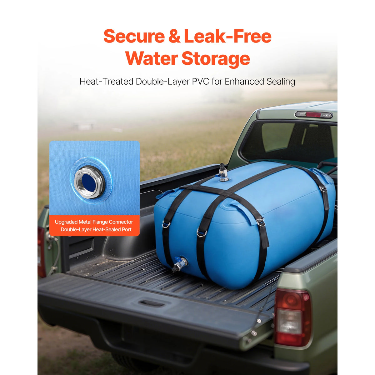 SucceBuy Collapsible TPU Water Storage Bladder