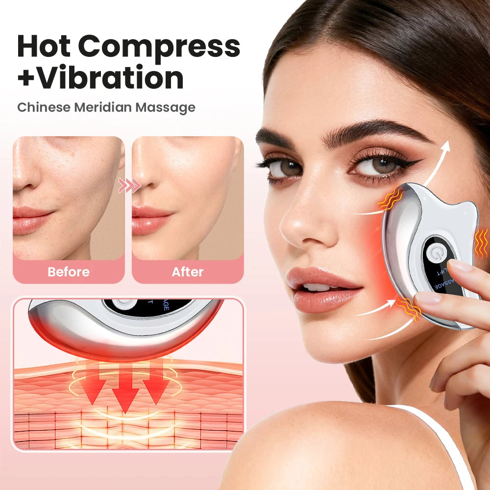 Hailicare Electric Gua Sha Facial Massager