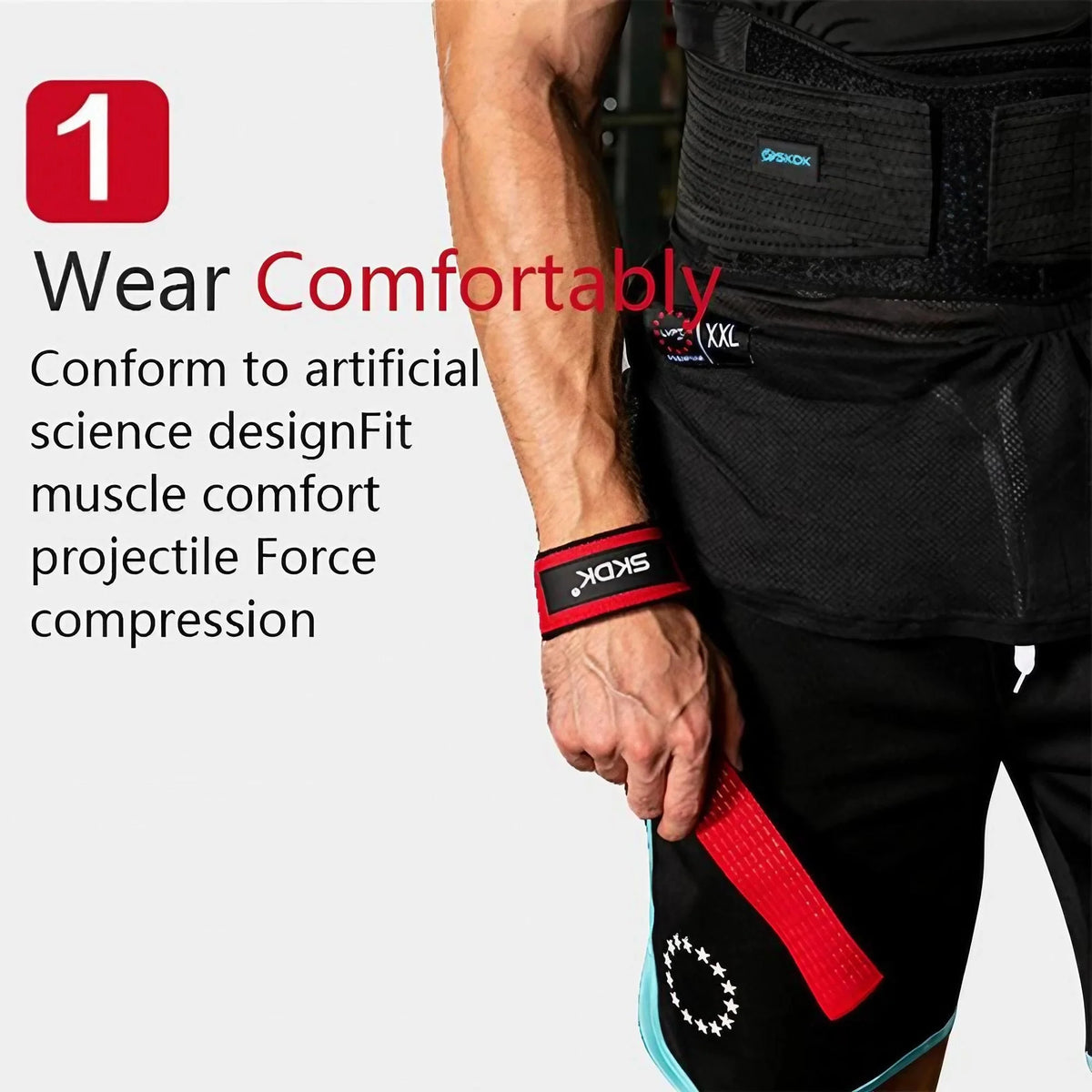 Heavy Duty Wrist Lifting Straps For Weightlifting Gym