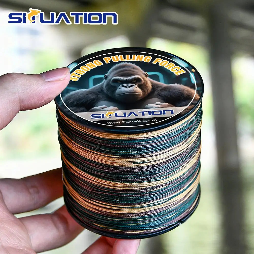 Braided PE Fishing Line With High Visibility