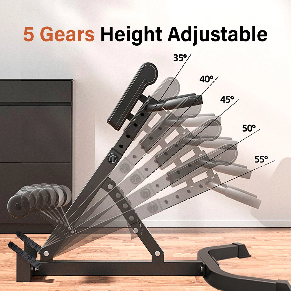 Multifunctional Roman Chair Hyperextension Bench