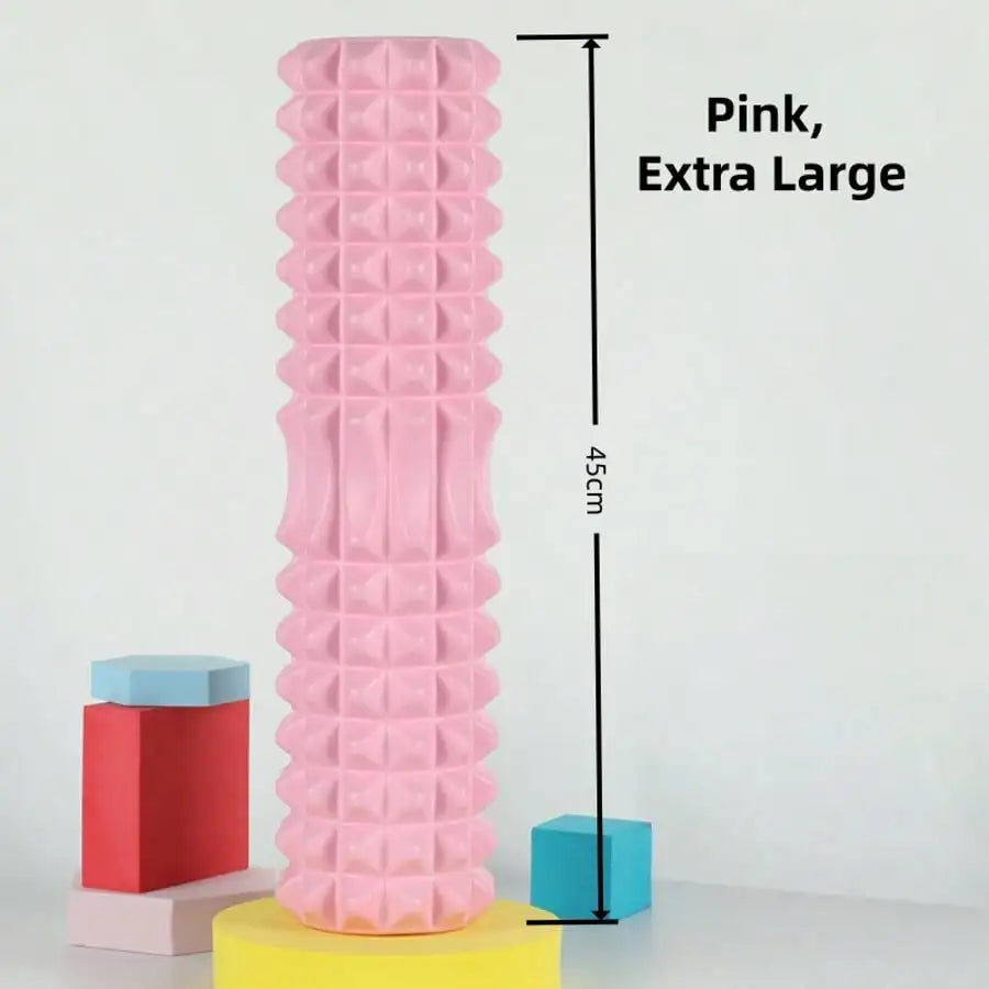 Foam Yoga Massage Roller Textured For Deep Tissue Massage