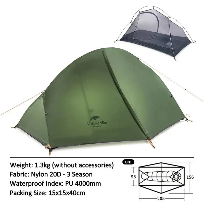 Naturehike Waterproof Double Layer Backpacking Tent