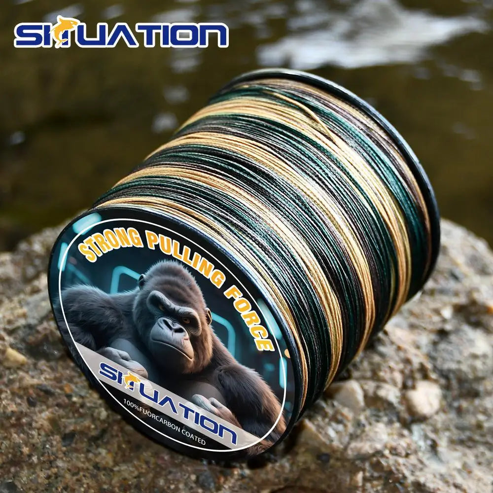 Braided PE Fishing Line With High Visibility