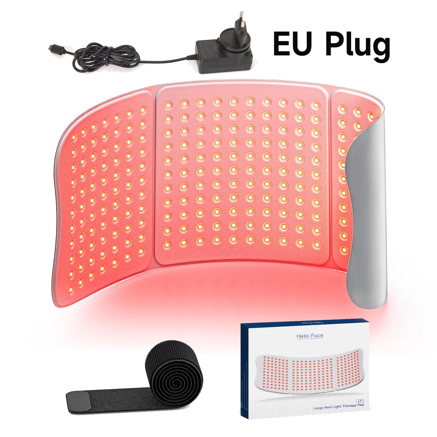 Hello Face 264 Triple Chip Red Light Therapy Mat