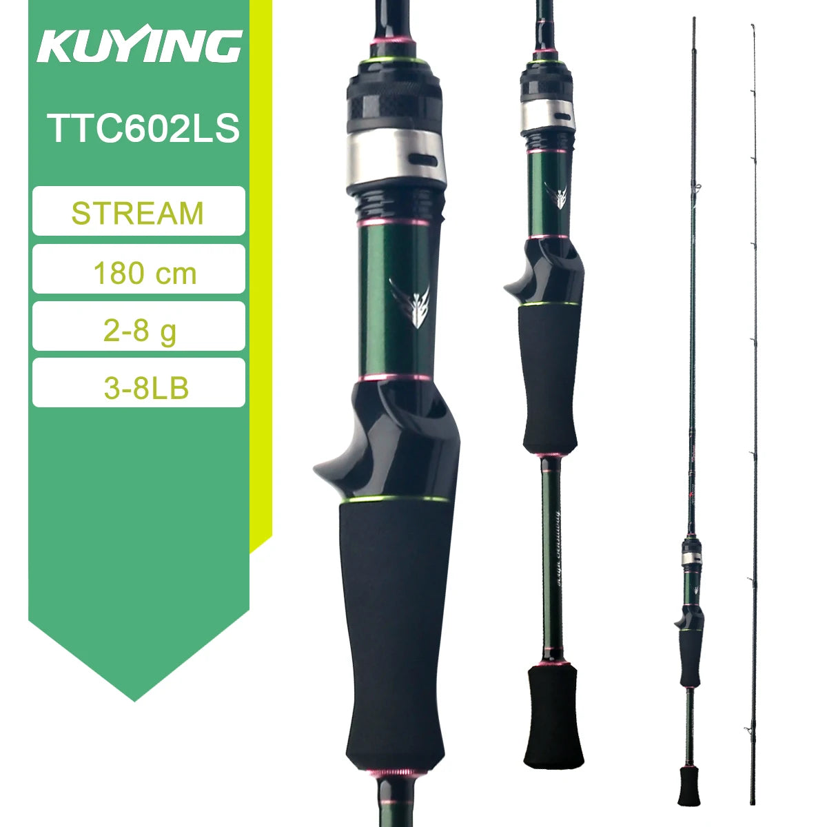 Kuying Teton Carbon Fishing Lure Rod
