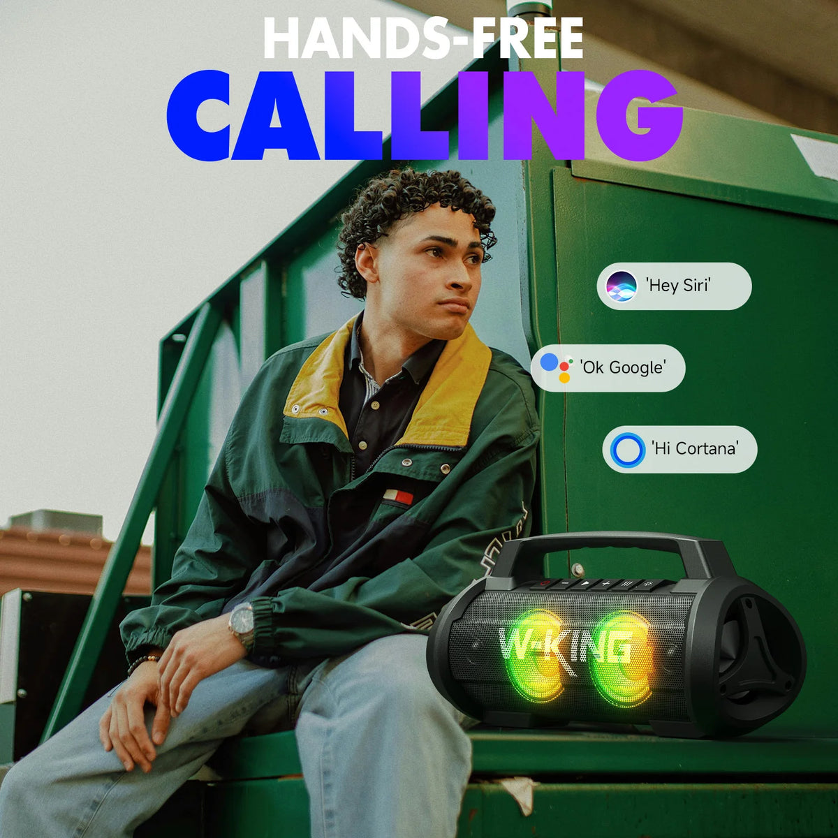 W-King D10 Portable Bluetooth Speaker