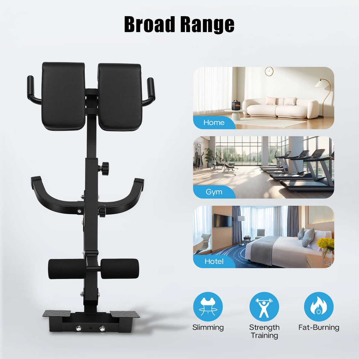 Roman Chair Back Extension Abdominal Workout Machine