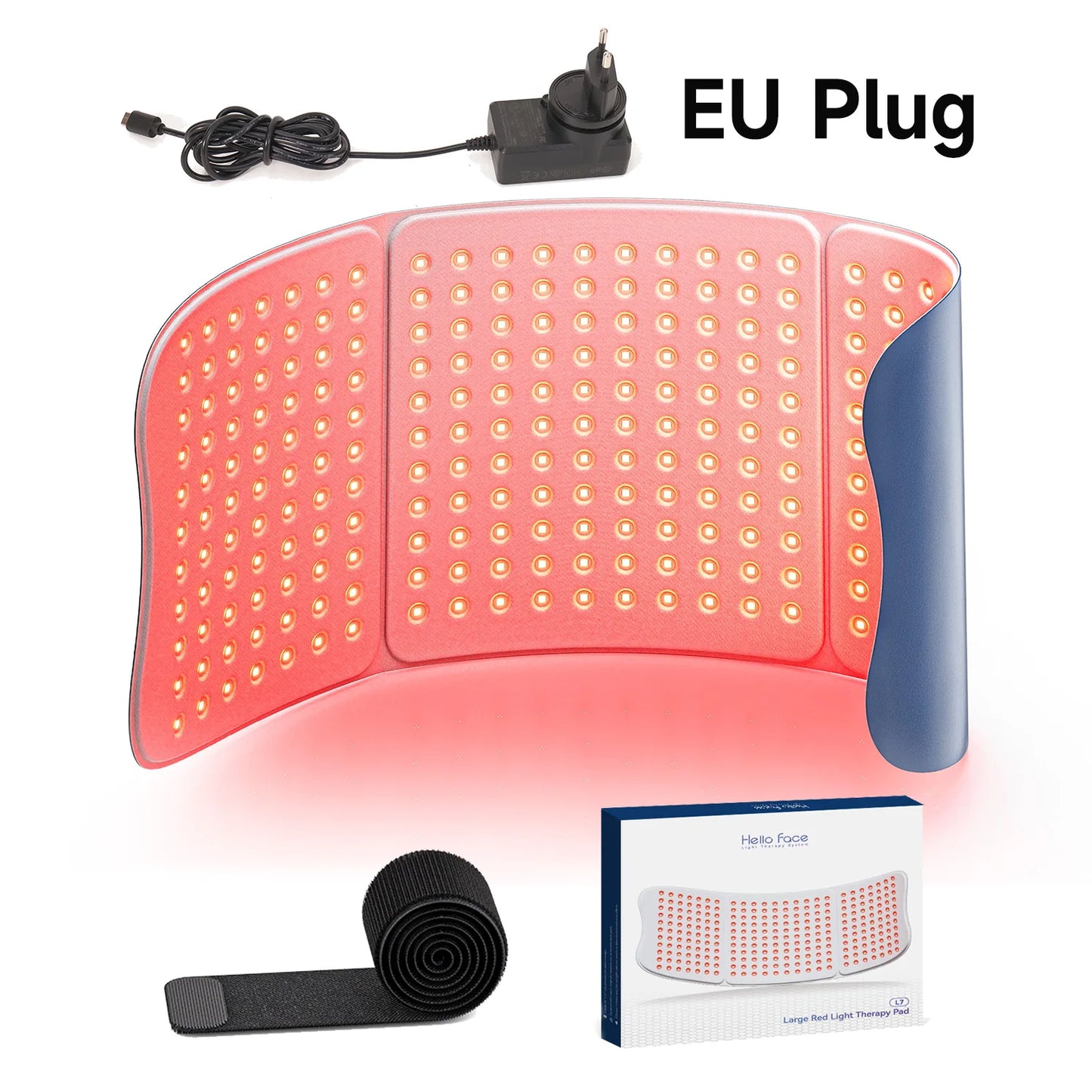 Hello Face 264 Triple Chip Red Light Therapy Mat