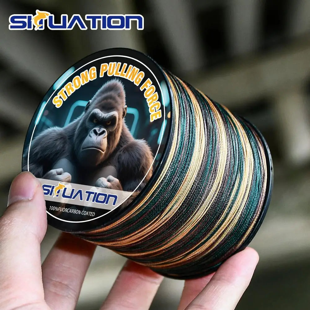 Braided PE Fishing Line With High Visibility