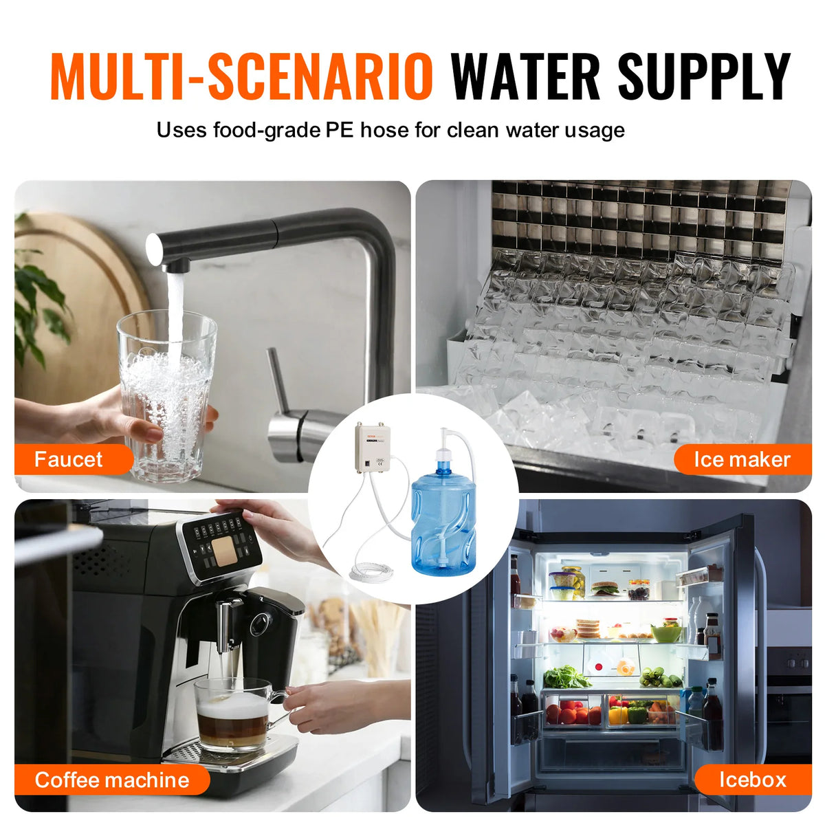 SucceBuy Automatic Bottled Water Pump System