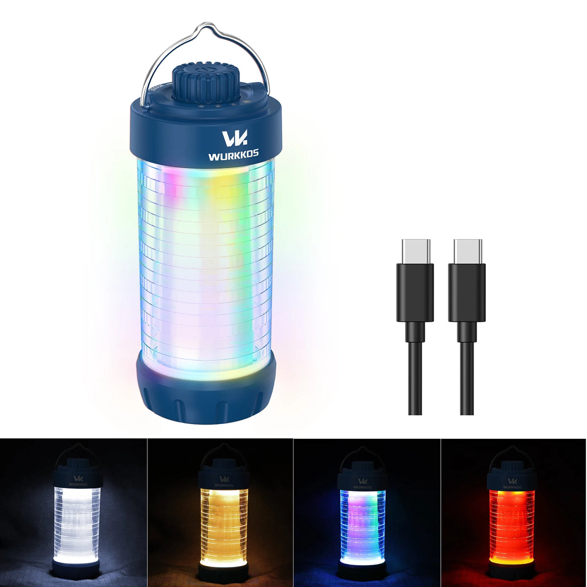 Wurkkos CL01 Camping Lantern Rechargeable LED Flashlight