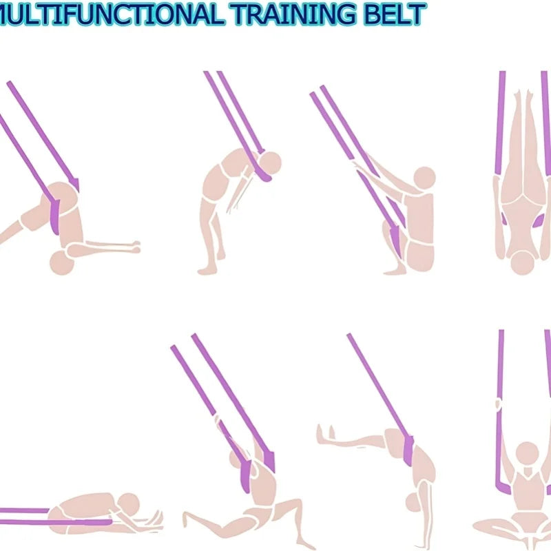 Advanced Aerial Yoga Rope for Home Fitness