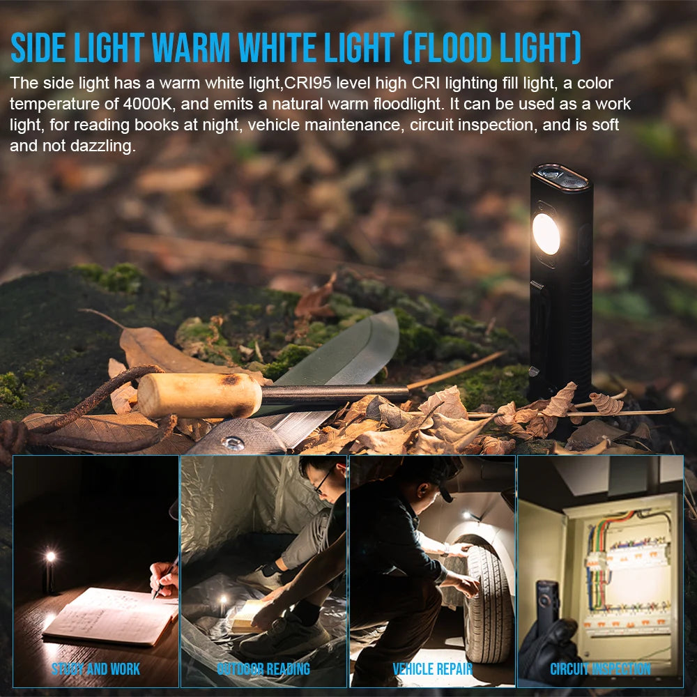 TrustFire MINIX3 Rechargeable EDC Flashlight 1050 Lumens