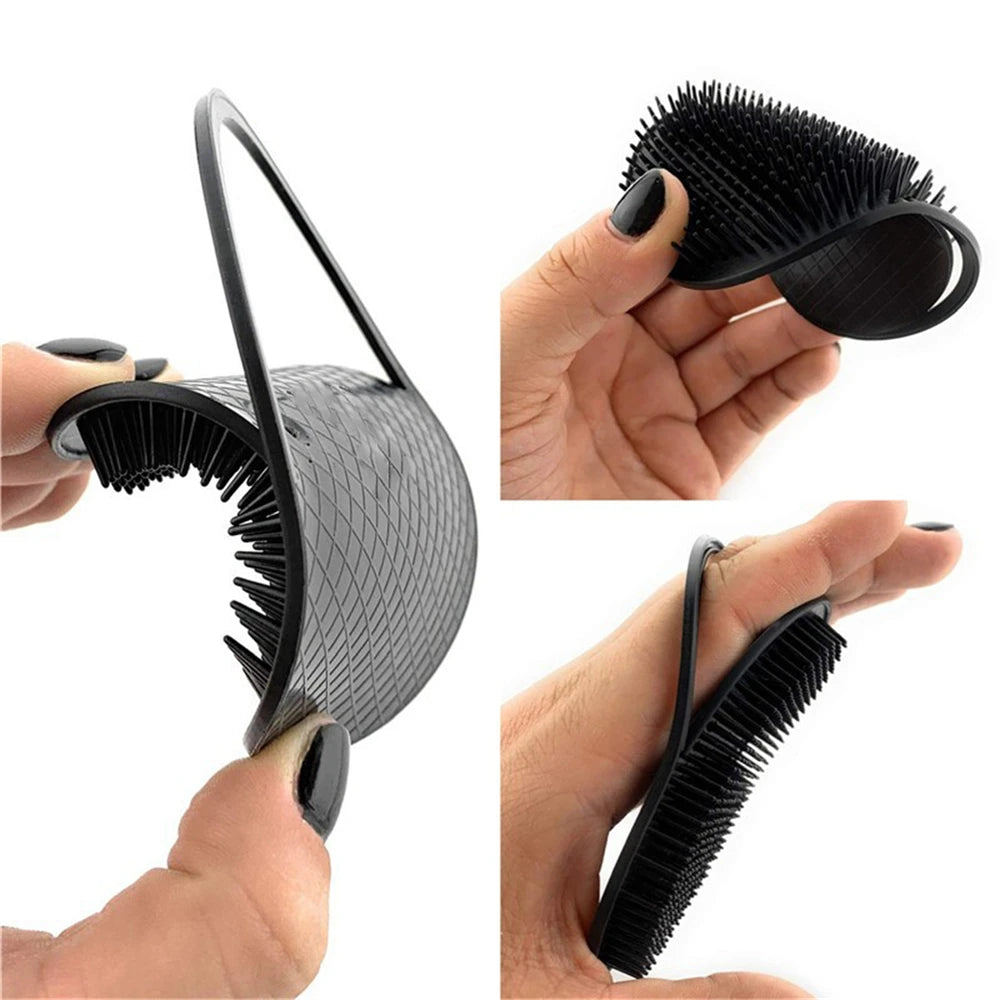 Pocket Hair Brush and Beard Comb for Travel