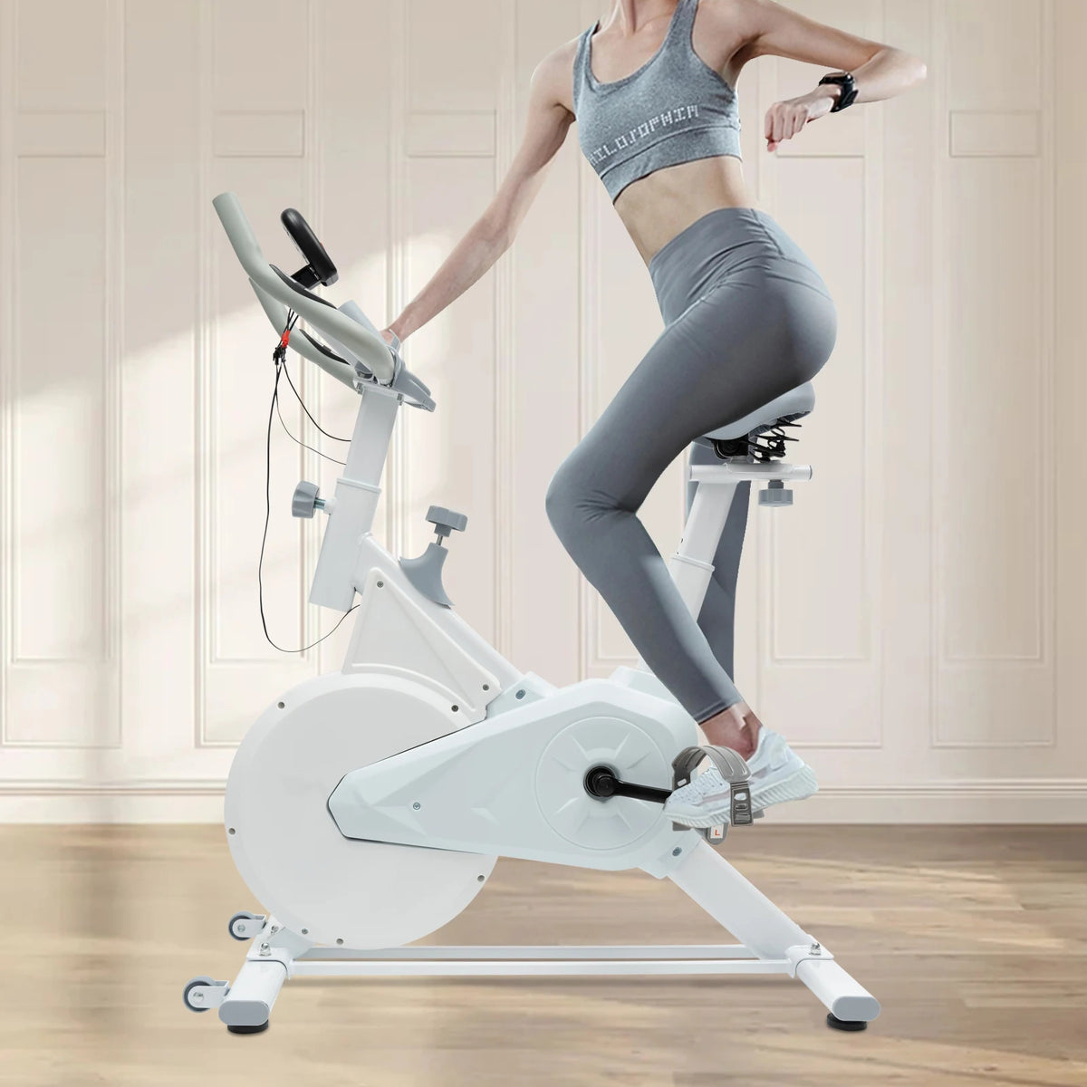 Indoor Exercise Bike With Digital Training Screen