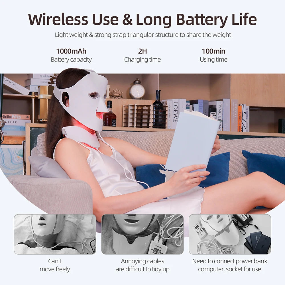 Foreverlily Photon LED Mask For Face And Neck